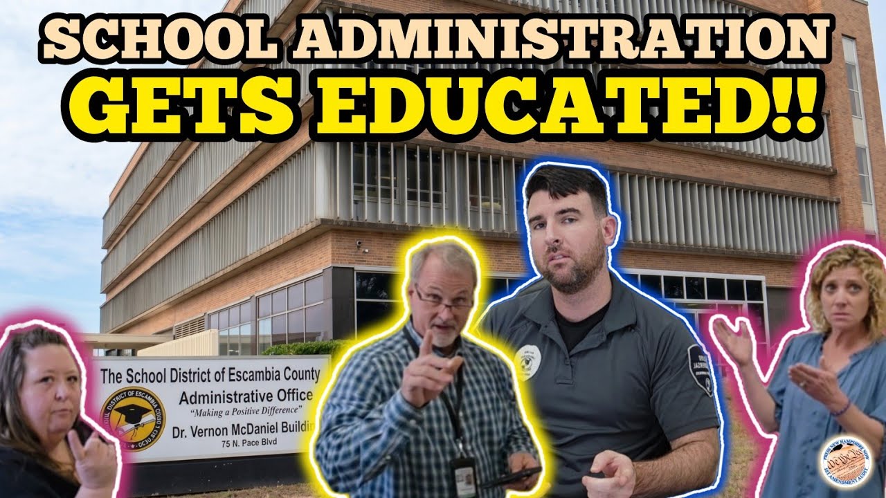 SCHOOL ADMINISTRATION *GETS EDUCATED* THE HARD WAY/SECURITY OWNED FIRST AMENDMENT PENSACOLA FLORIDA
