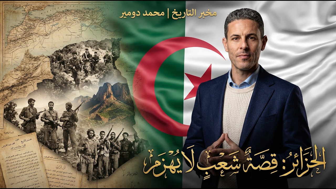 مخبر التاريخ | محمد دومير « ثورة نوفمبر  قصة شعب لا يُهزم » ( 1954–1962)