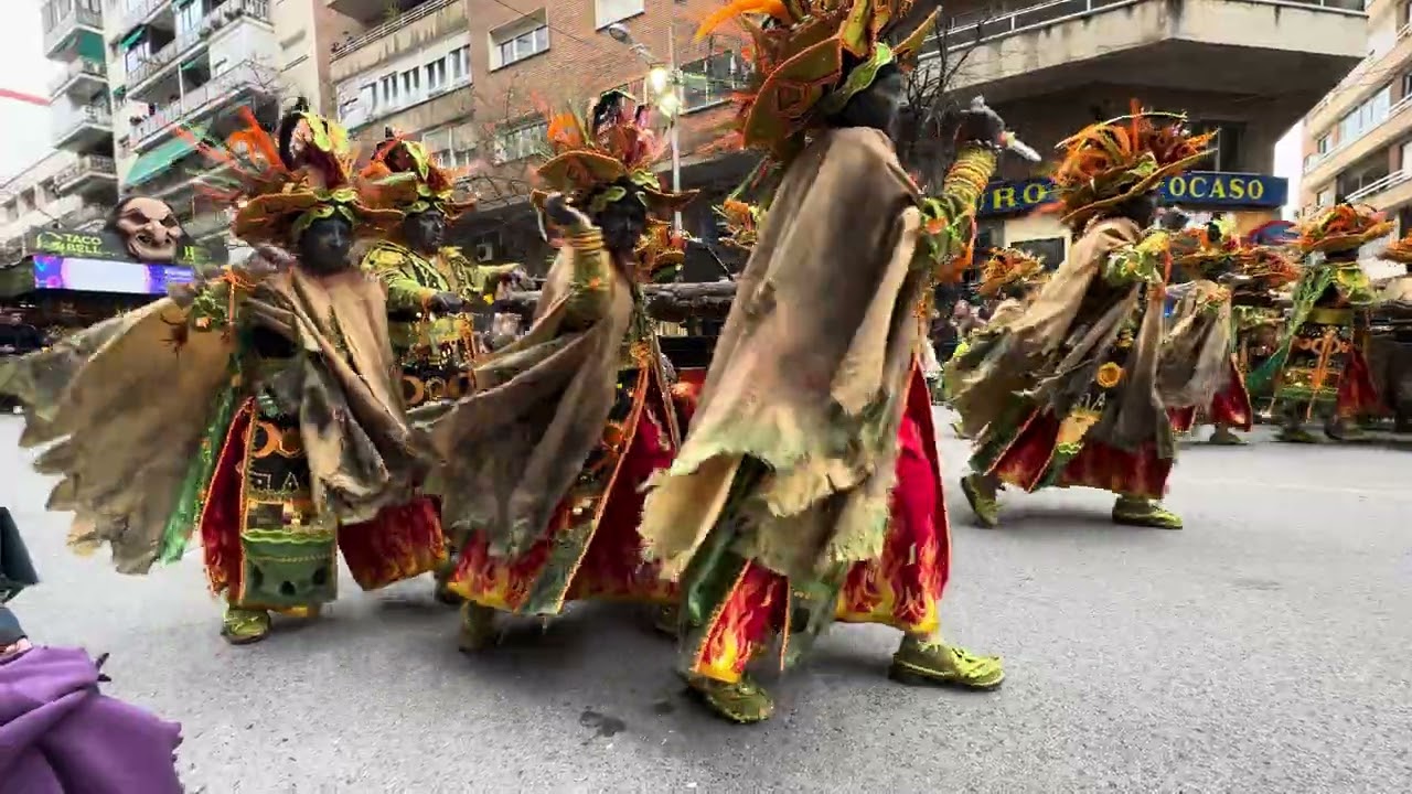 Desfile de comparsas Badajoz 2026 Cambalada 