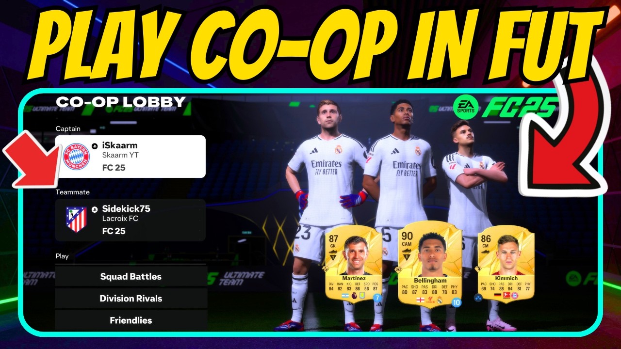 How To Play CO-OP on FC 26 Ultimate Team
