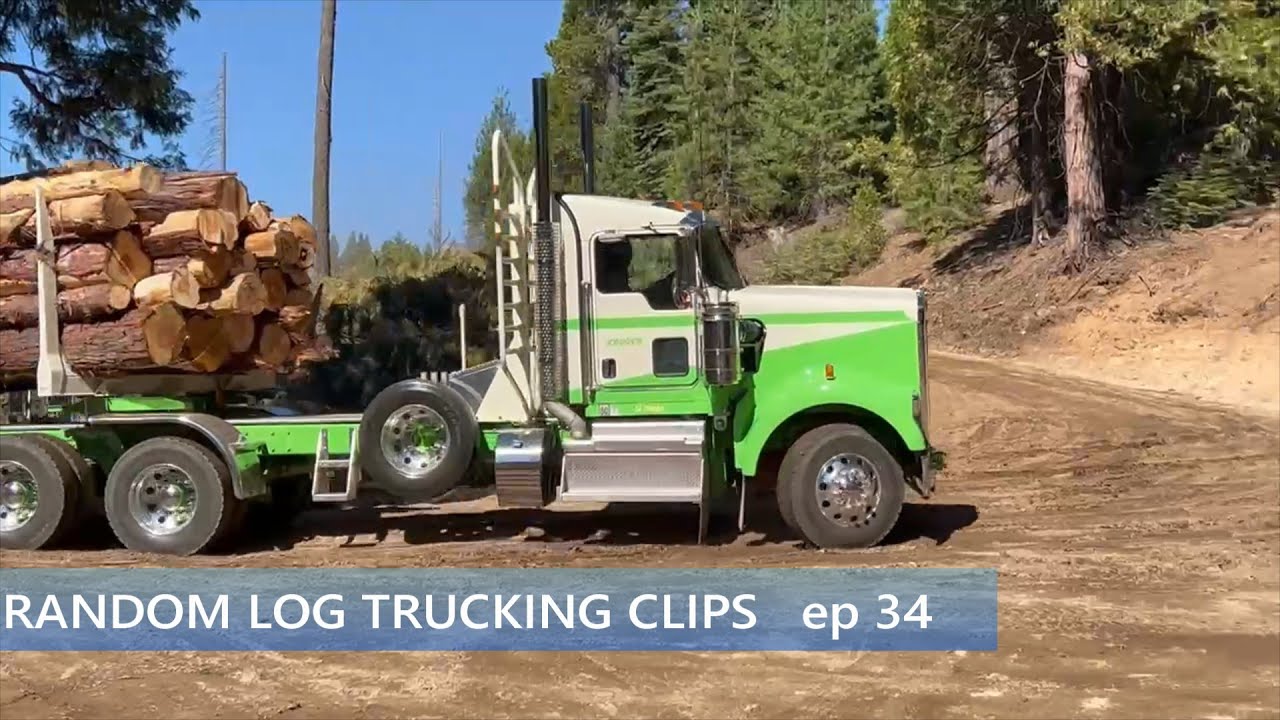 Random Log Trucking Clips ep 34