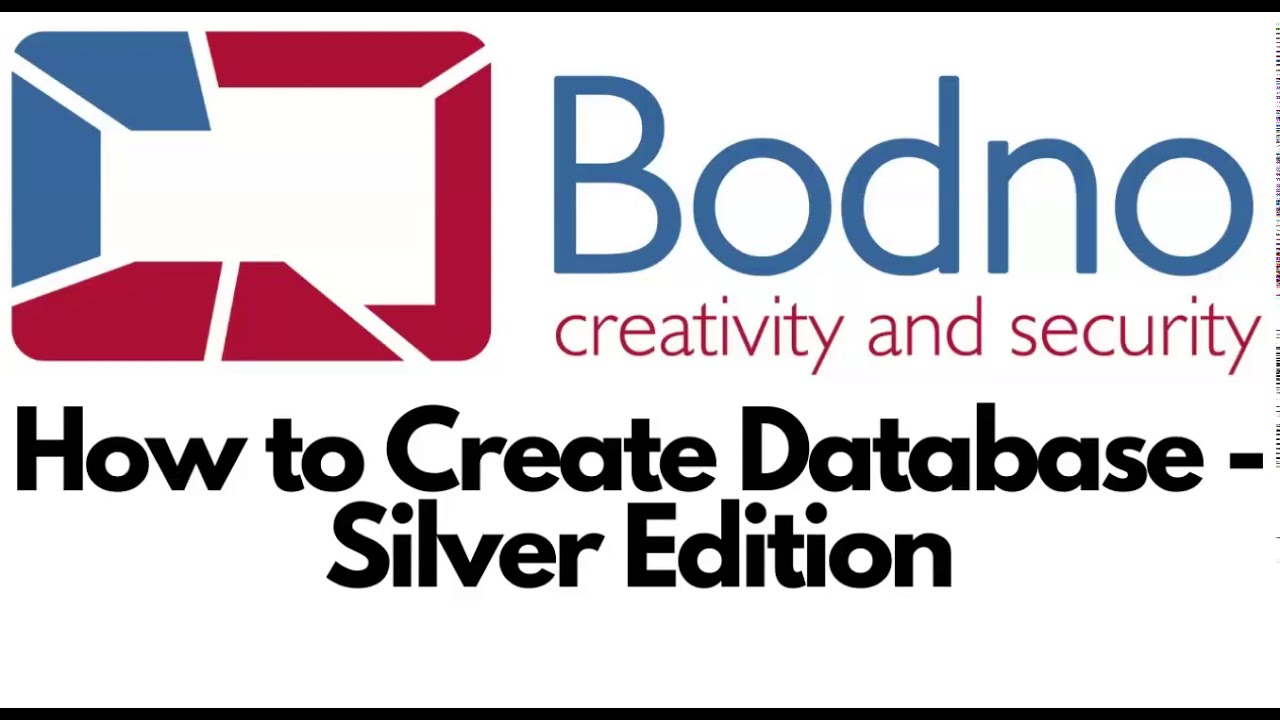 Bodno Silver Edition Complete Tutorial - Excel or CSV Connection - Bodno ID Card Software