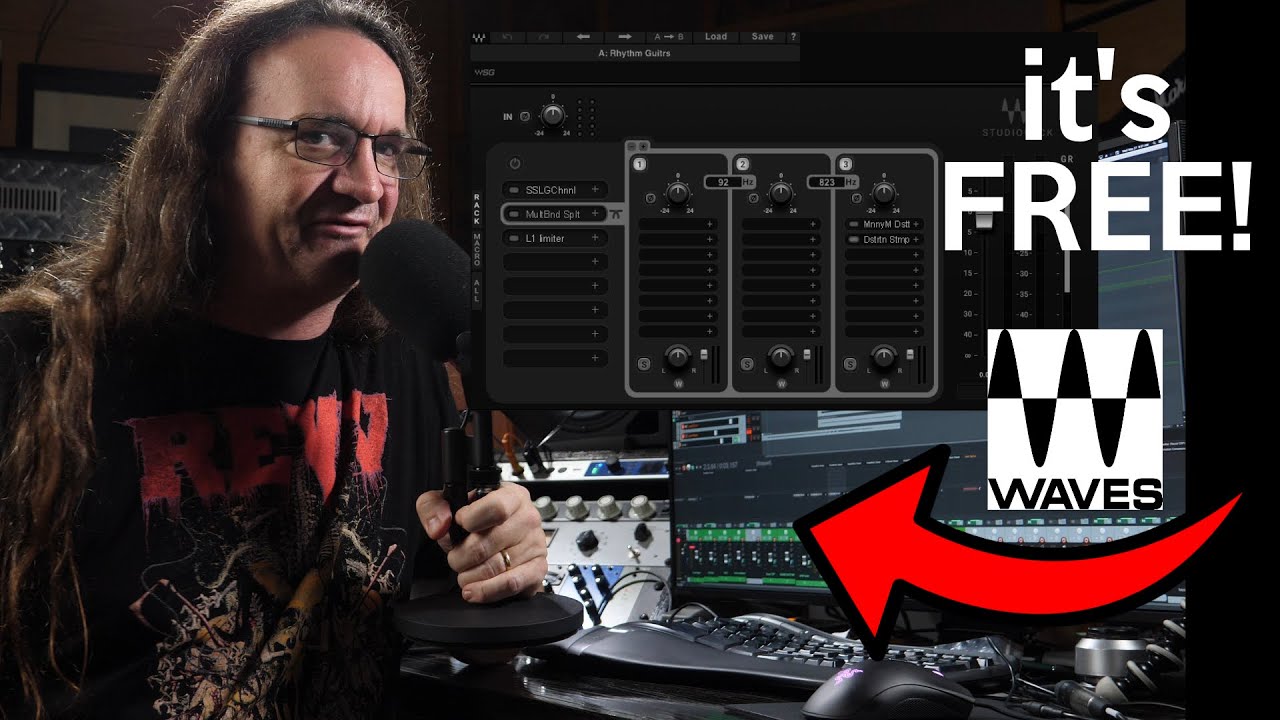 FREE Plugin Alert!  Waves Studio Rack (Easy Multiband Processing!)