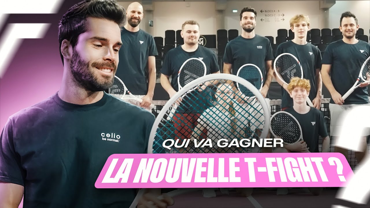 On teste la nouvelle T-FIGHT de Tecnifibre avec des Breakers !
