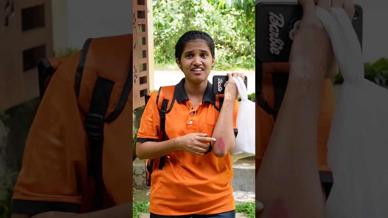Food Delivery girl #emotional #swiggy