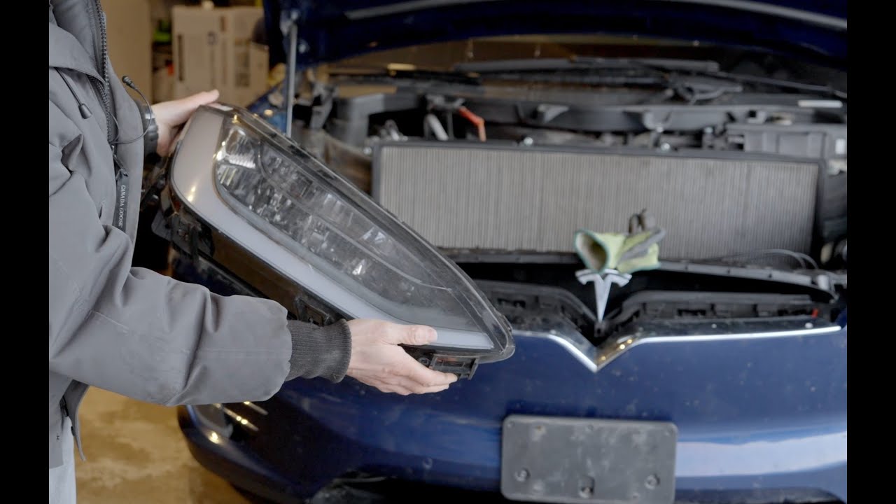 Tesla Model X DIY Headlight Replacement - Step-by-Step