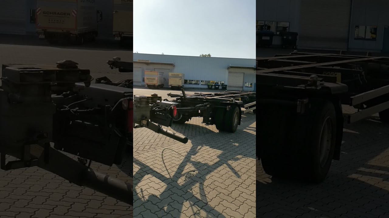 Cofanie przyczepą ze skrętna osią