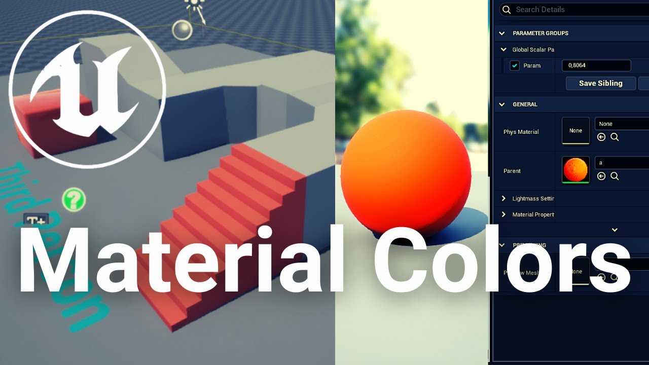 How To Change Materials Colors - UE5 Tutorial
