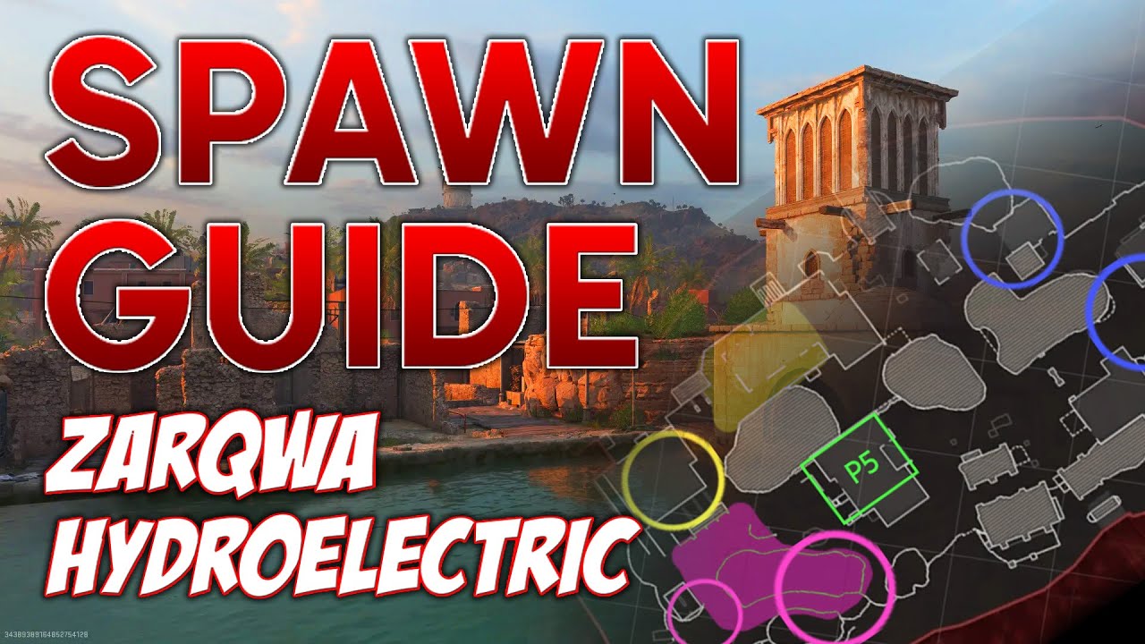 Ultimate MW2 Ranked SPAWN GUIDE for Zarqwa Hydroelectric! | Master Spawns (Ep 1)