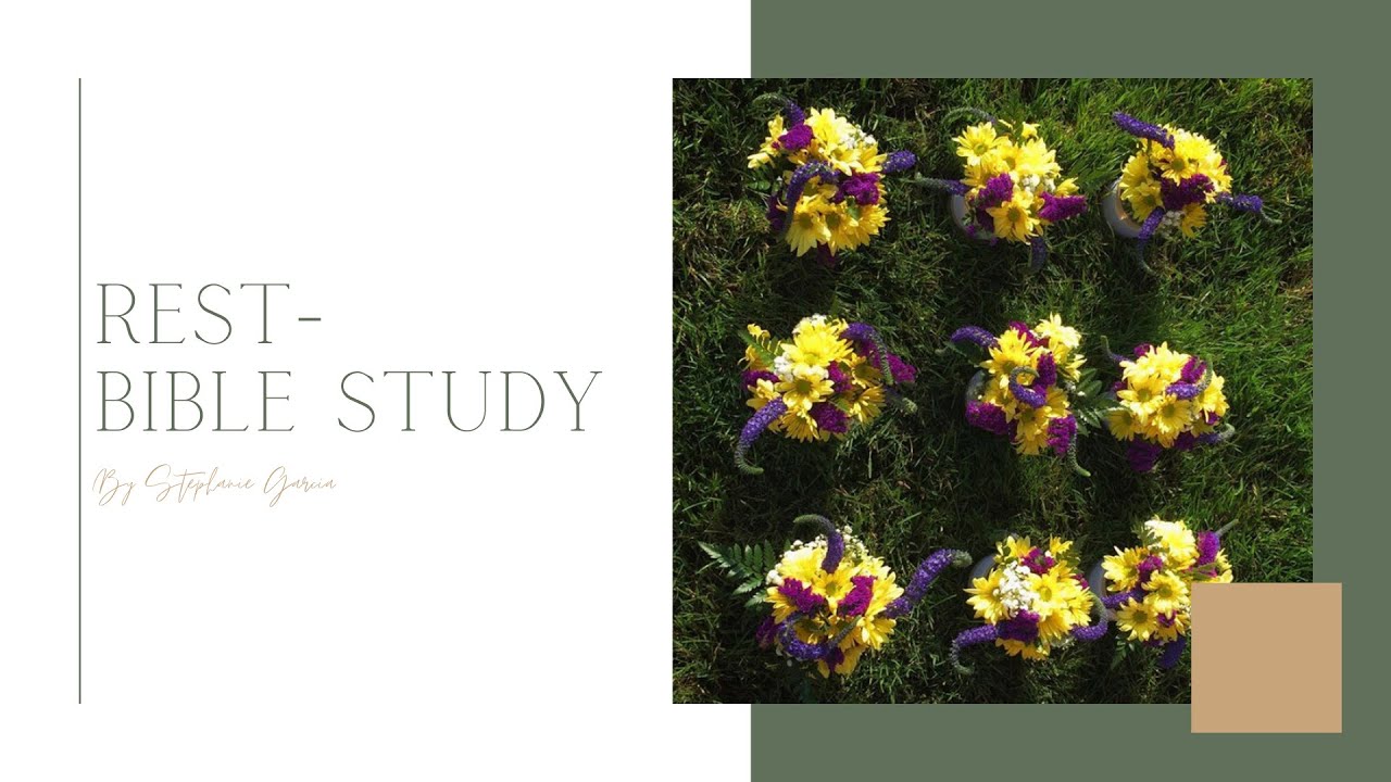 Leading the Invading Spaces Bible study- Topic: Rest