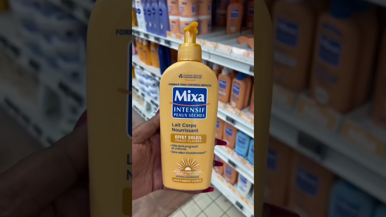 Lait mixa qui te donneront un teint marron