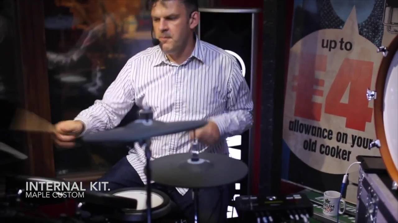 Yamaha DTX582 Demo with Simon Edgoose @ Drum Shop UK