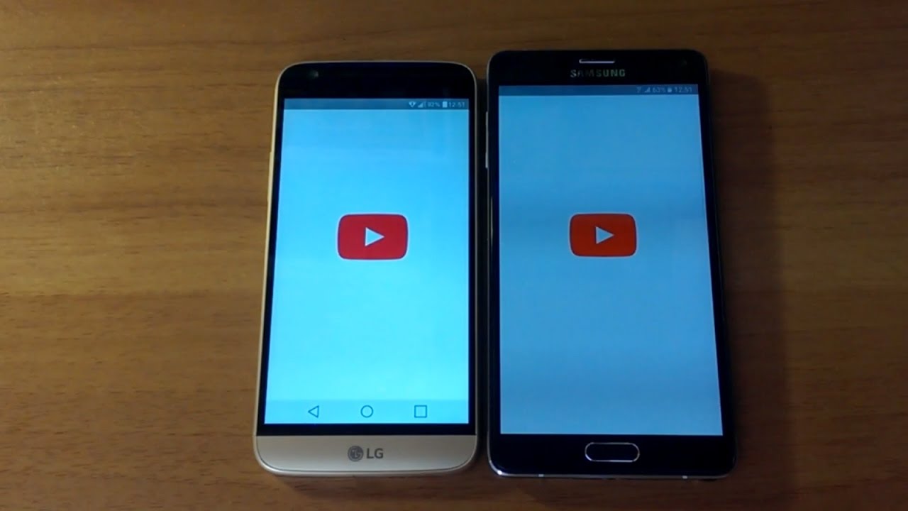 LG G5 vs Samsung Galaxy Note 4 (N910F) - Official 6.0.1 / Note 7 Port - Speed Test