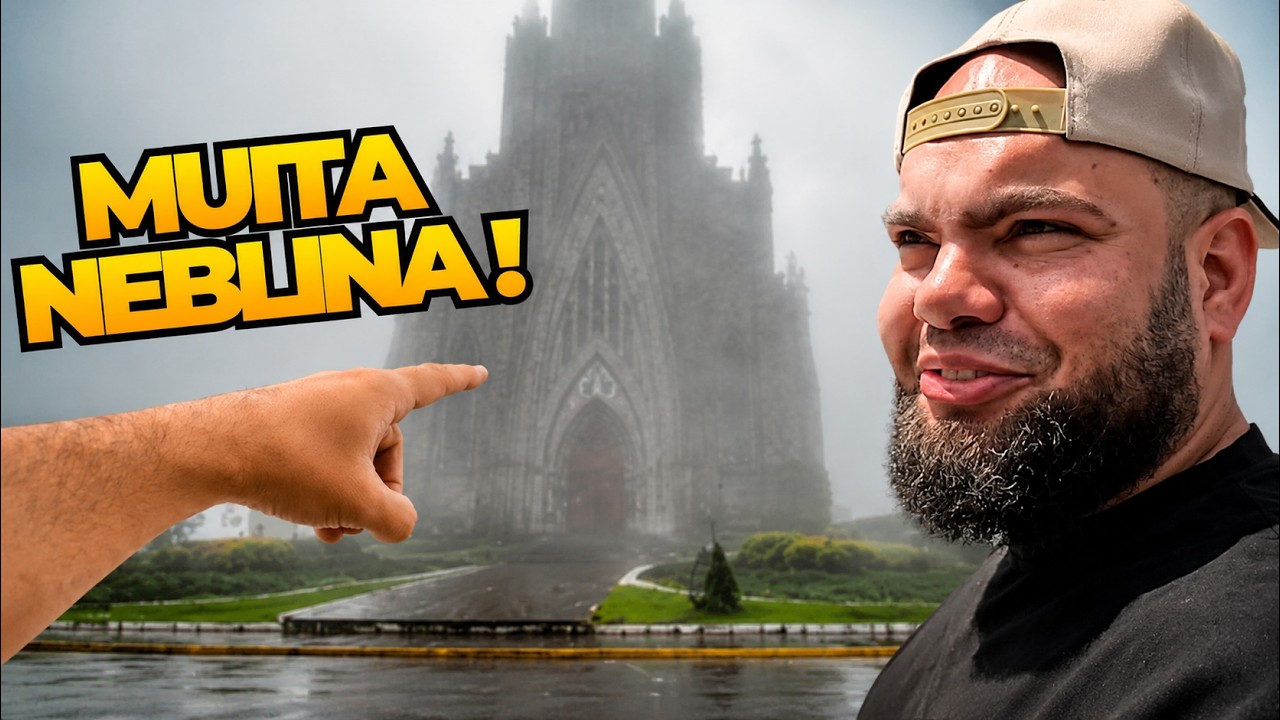 A CIDADE FOI TOMADA POR NEBLINA!!! #vidadenois2 #vlog #gramado #canela