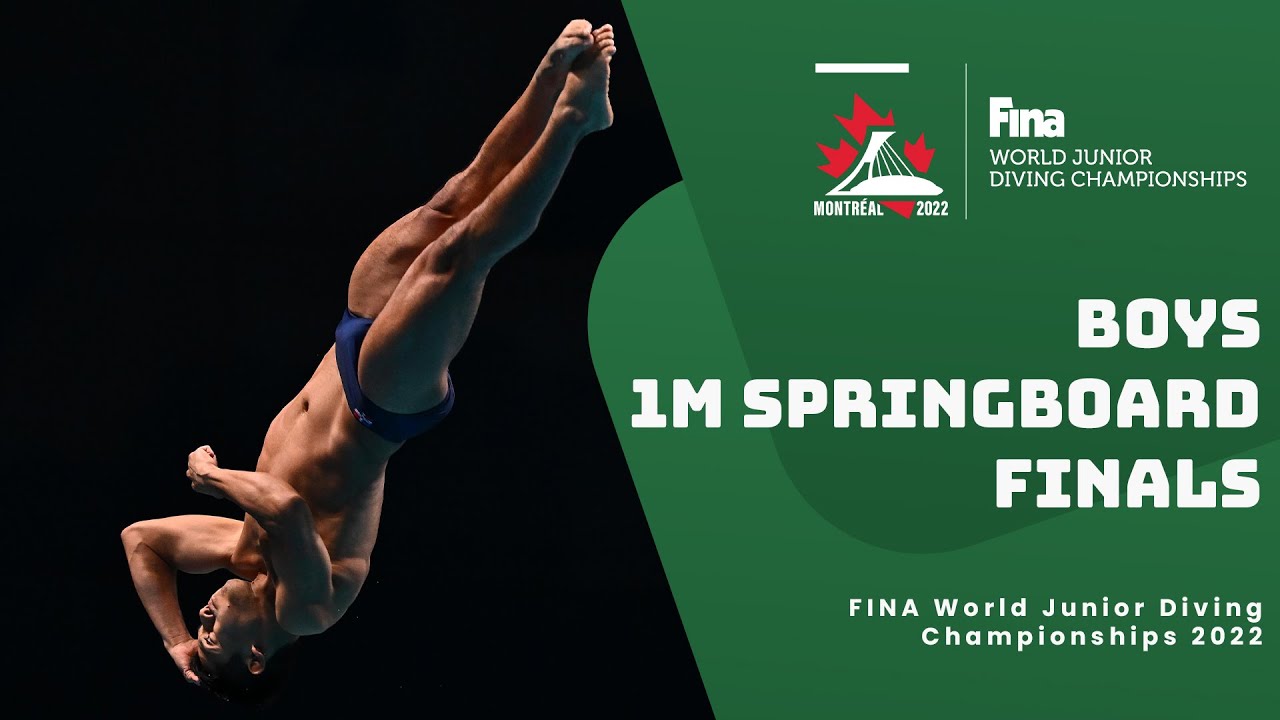 LIVE Finals: Boys 14-15 | 1m Springboard Diving | World Juniors 2022