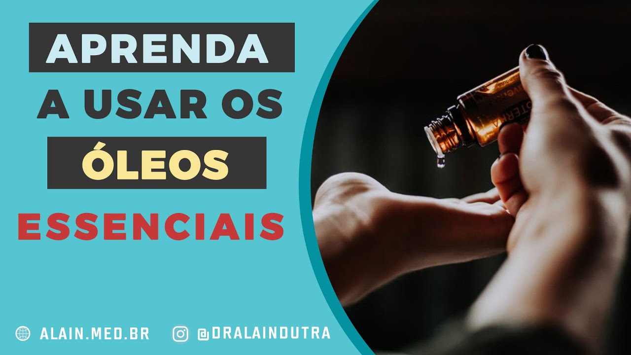 Como usar os óleos essenciais ? Confira as formas de uso.