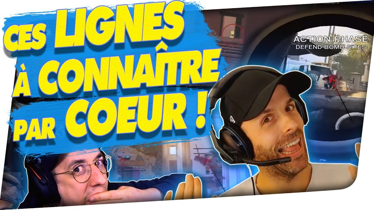 CES LIGNES À CONNAITRE PAR CŒUR ! 🎓 RAINBOW SIX