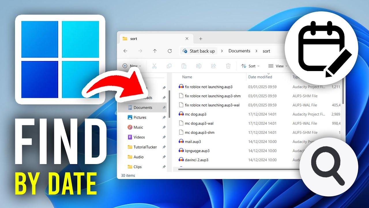 How To Find Files By Date Modified In Windows 11 - Full Guide