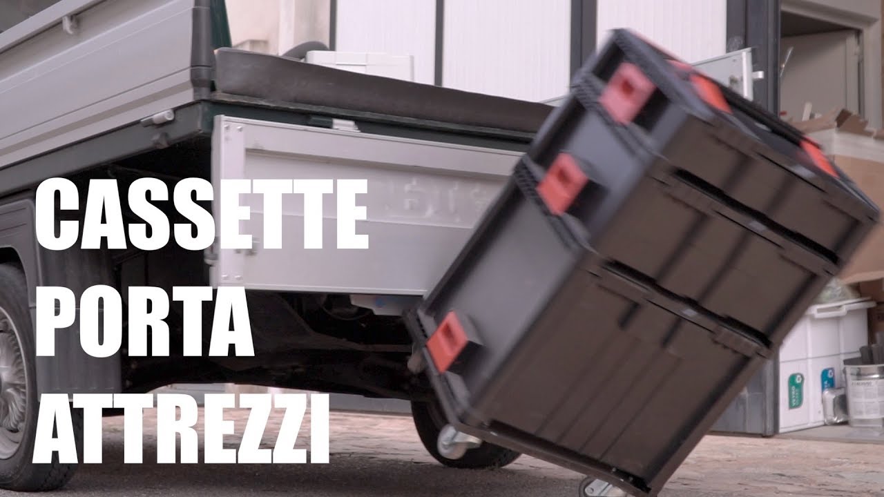 CASSETTE PER ATTREZZI IMPILABILI - Sistema Box On Box di Smarty