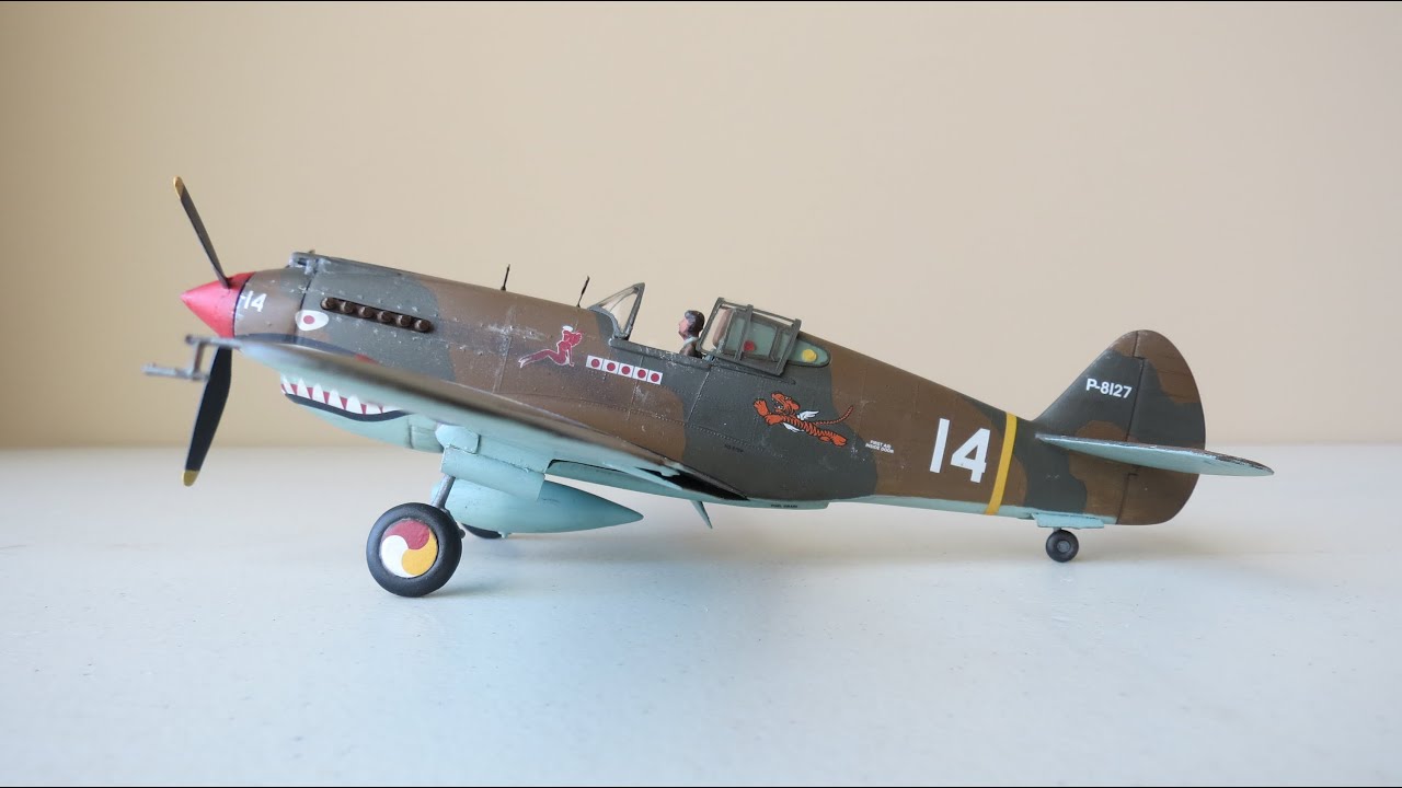 Revell 1/48 P-40B Tiger Shark (My 4th build)