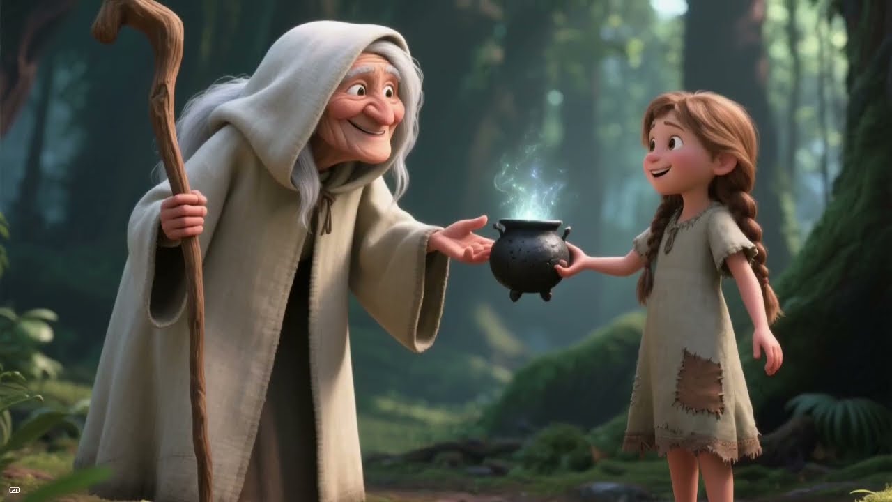 🥣 Sweet Porridge | Magical Kids Story 📖