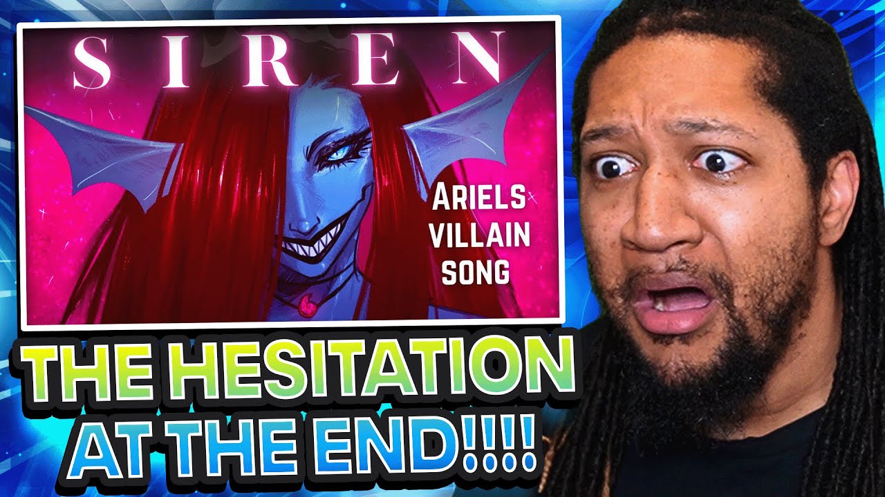 Lydia the Bard -  Siren (ARIELS VILLAIN SONG) | Reaction!