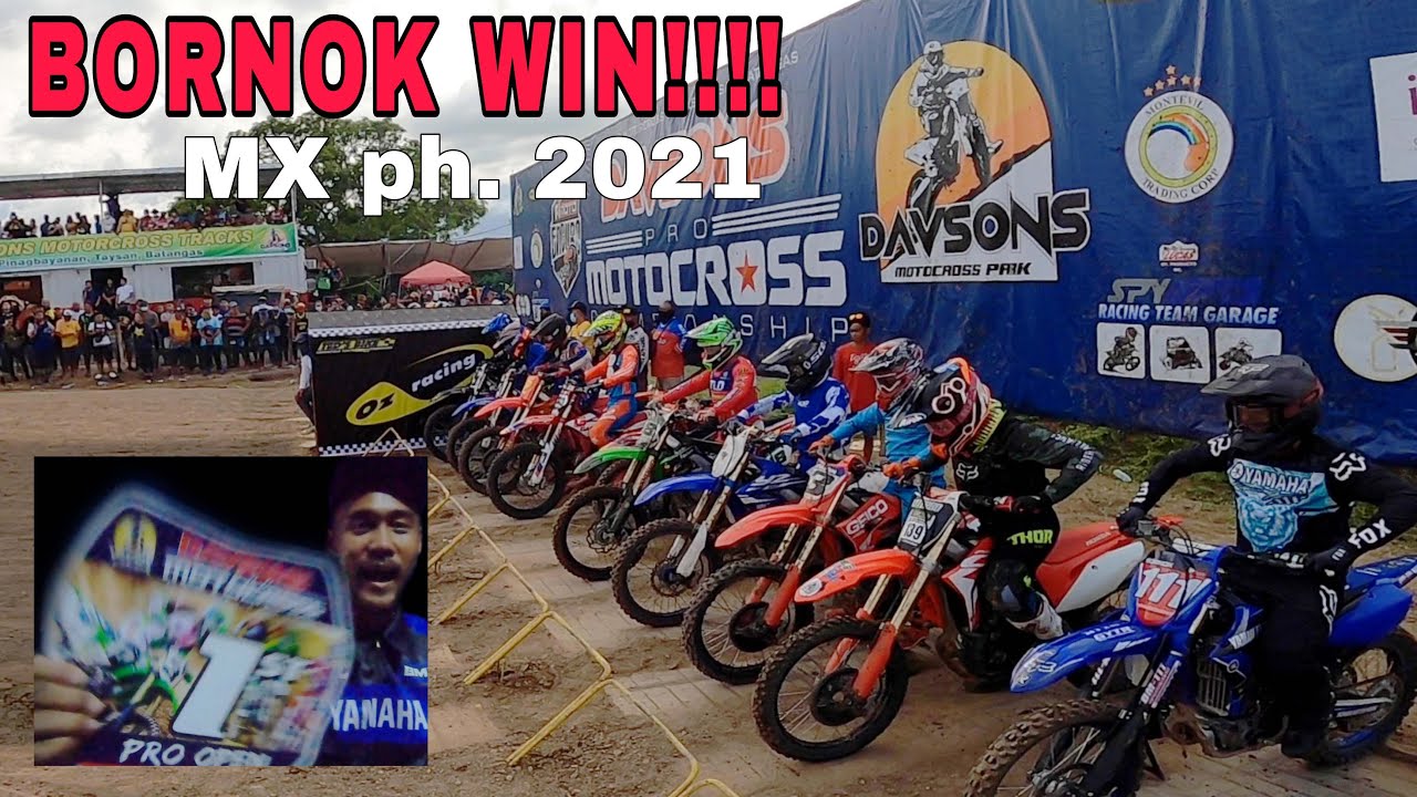 BORNOK MANGOSONG WIN DAVSONS PRO MOTOCROSS CHAMPIONSHIP 2021,  HIGHLIGHTS AND AWARDING CEREMONY