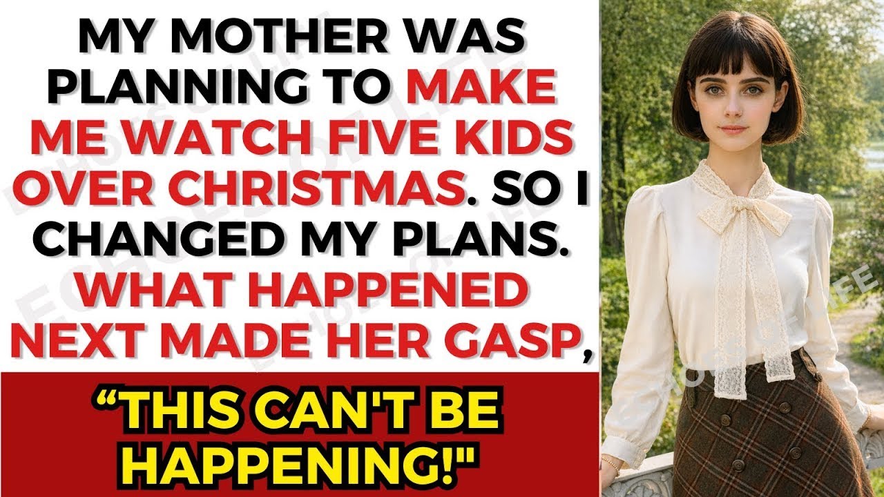 My Mother Planned to Make Me Watch Five Kids Over Christmas — So I Refused