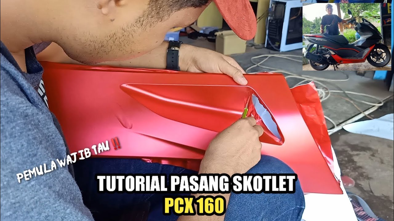 CARA PASANG SKOTLET PCX 160 ‼️ @TKG_STICKER