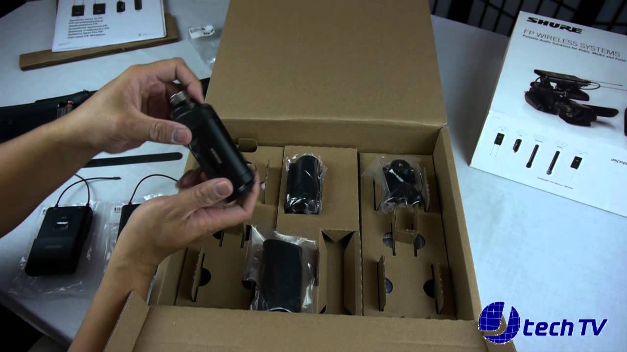 Unboxing the Shure FP Wireless System (FP135/83)