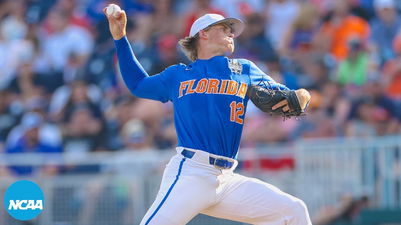 Hurston Waldrep strikes out 12 in Florida's Men's College World Series win over ORU