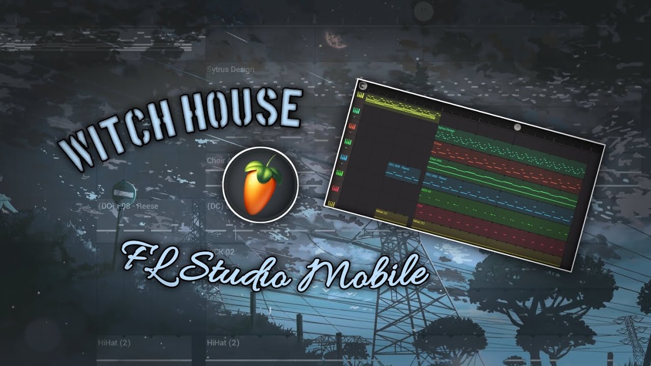 атмосферный WITCH HOUSE бит НА ТЕЛЕФОНЕ | atmosphere WITCH HOUSE beat ON MOBILE PHONE | #разборбита