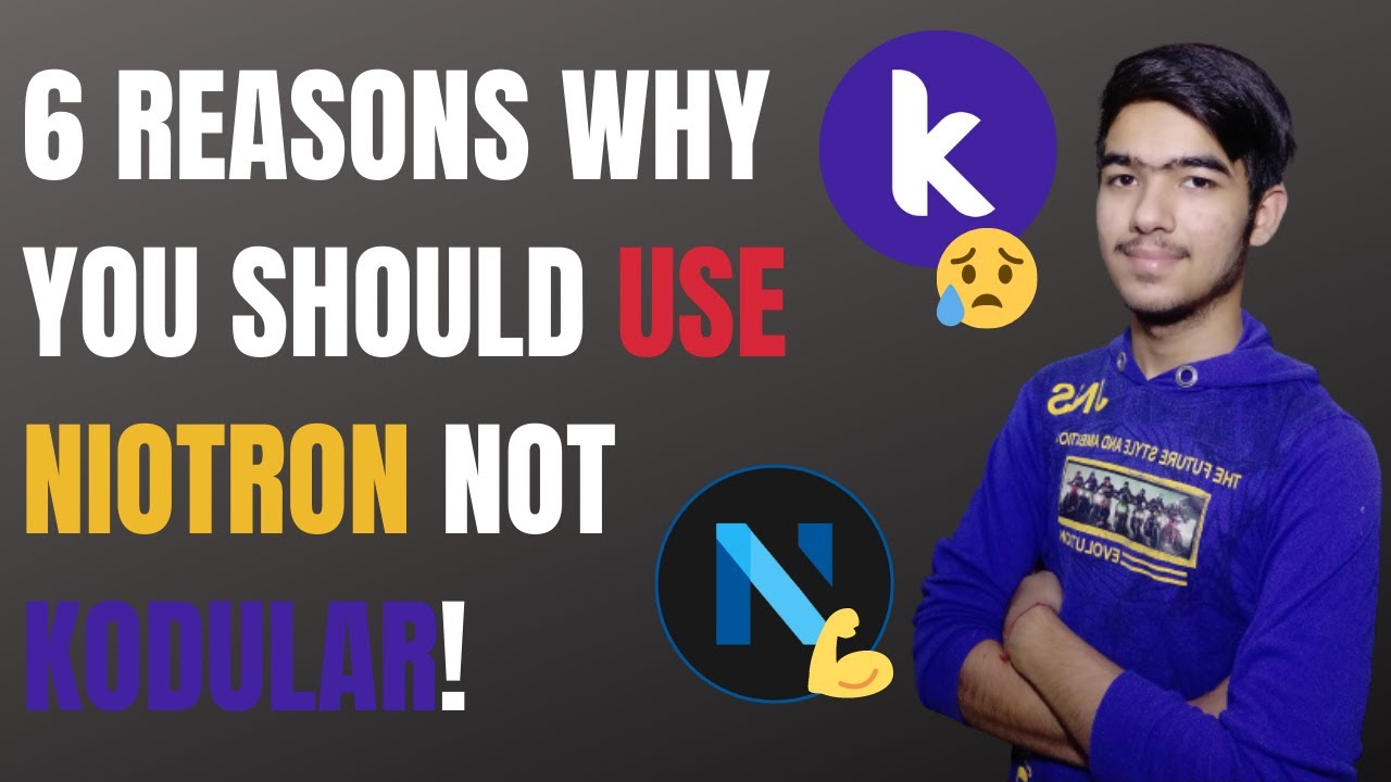 6 Reasons Why you should use Niotron instead of Kodular | Techy Rakshak | Andorid App Devlopment