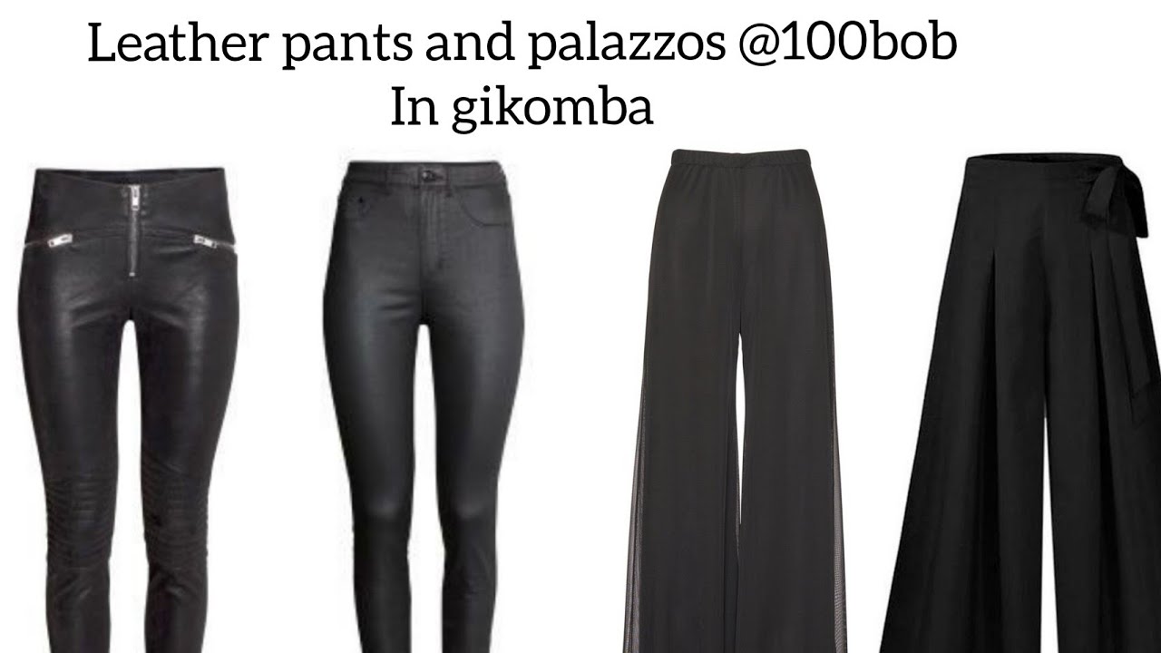 Where to get leather pants and palazzos in gikomba for 100bob.../gikomba haul + contacts