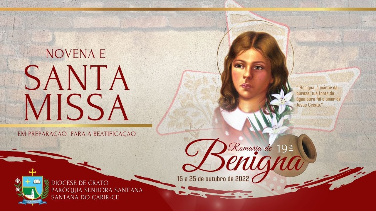 Missa em ação de graças pela Beatificação da Beata Benigna Cardoso (25/10/2022)