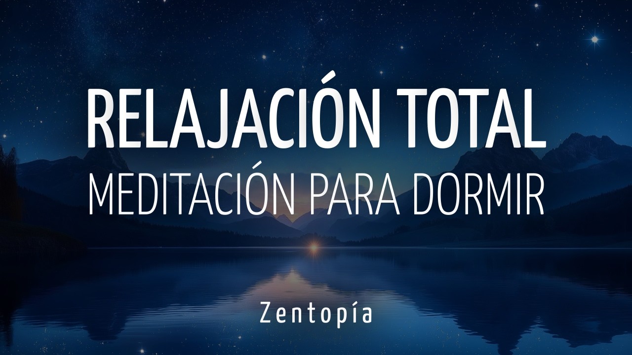 Meditación para Dormir Rápido | Relajación Guiada de Cuerpo y Mente 🌙