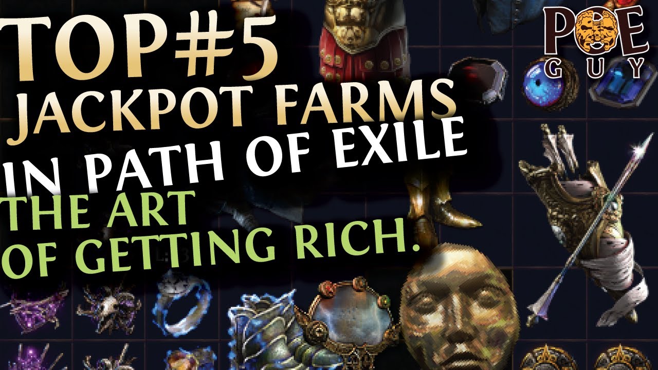 POE 3.25 - TOP#5 JACKPOT FARMS IN PATH OF EXILE // Farming strategies that can make you crazy rich