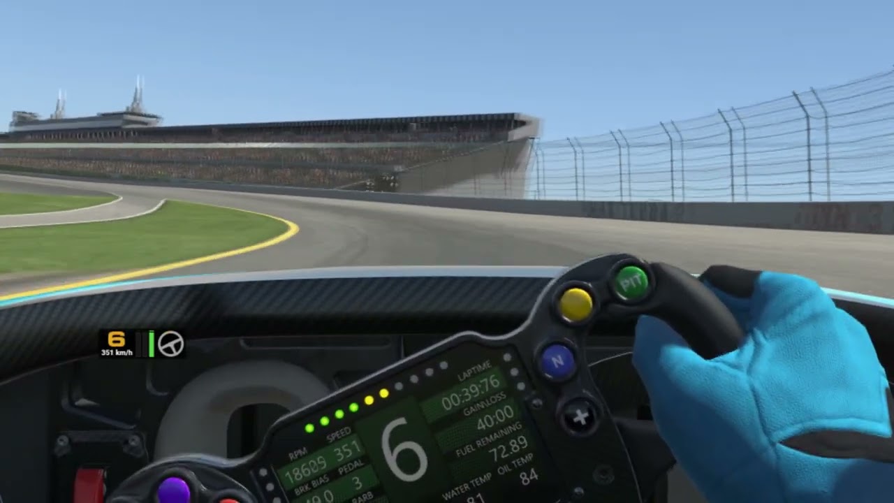 iRacing Onboard Lap: Dallara iR-01 at Pocono 23S3 Turn Racing Grand Prix