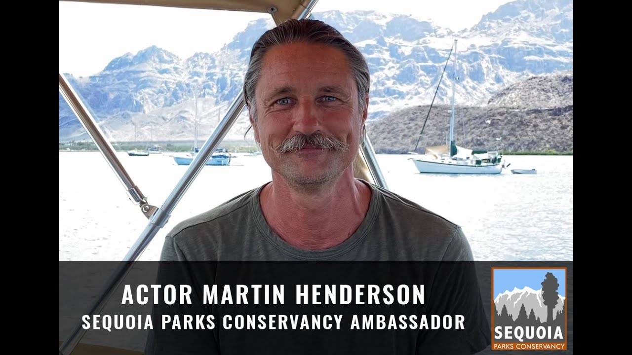 Actor Martin Henderson, Sequoia Parks Conservancy Ambassador