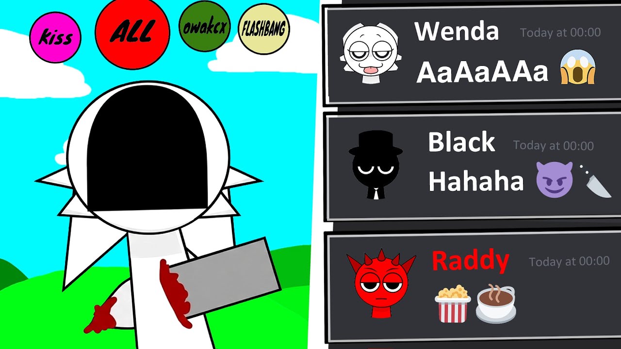 SPRUNKI Reacts to Sprunki Kick the Buddy, But Wenda? This Crazy Mod Has a Serious Problem O_O