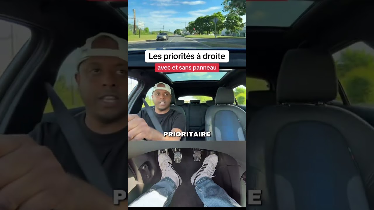 Priorit&eacute; &agrave; droite en conduite