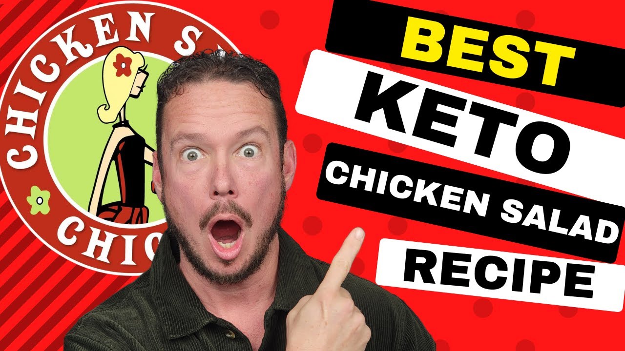 The BEST Keto Chicken Salad! EASY Canned Chicken Keto Recipe