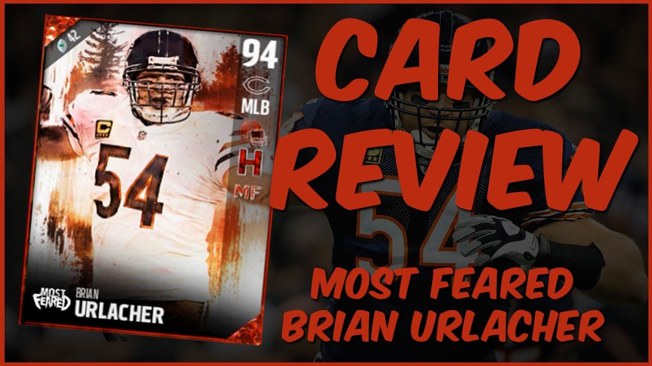 MUT 17 Card Review | Most Feared Brian Urlacher Gameplay + Card Review