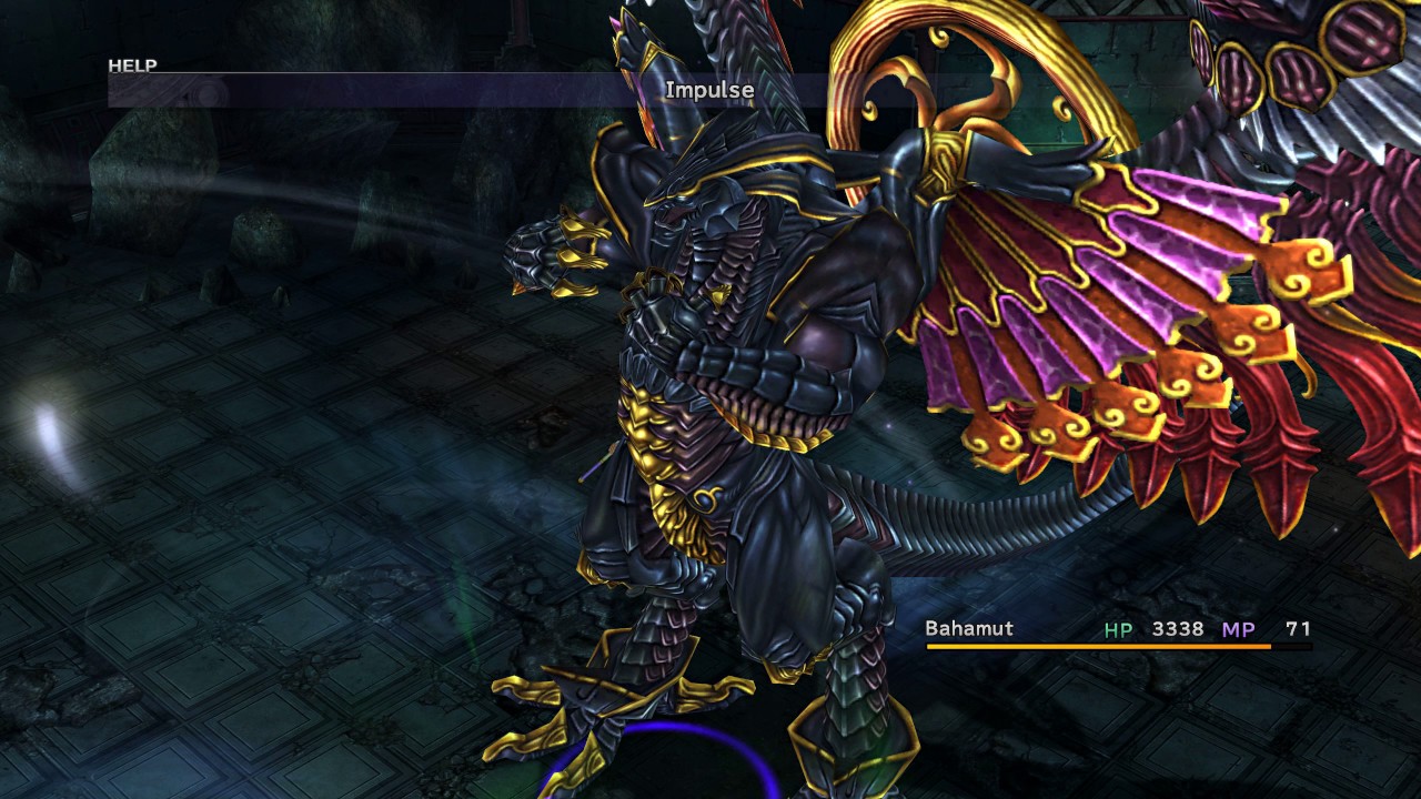 Final Fantasy 10 Bahamut summon