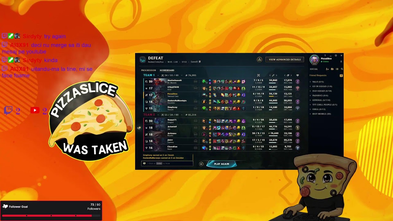 Dual livestream testing