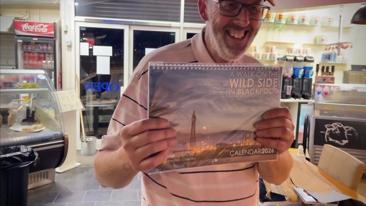 2026 Calendar exclusively available in Blackpool Now!