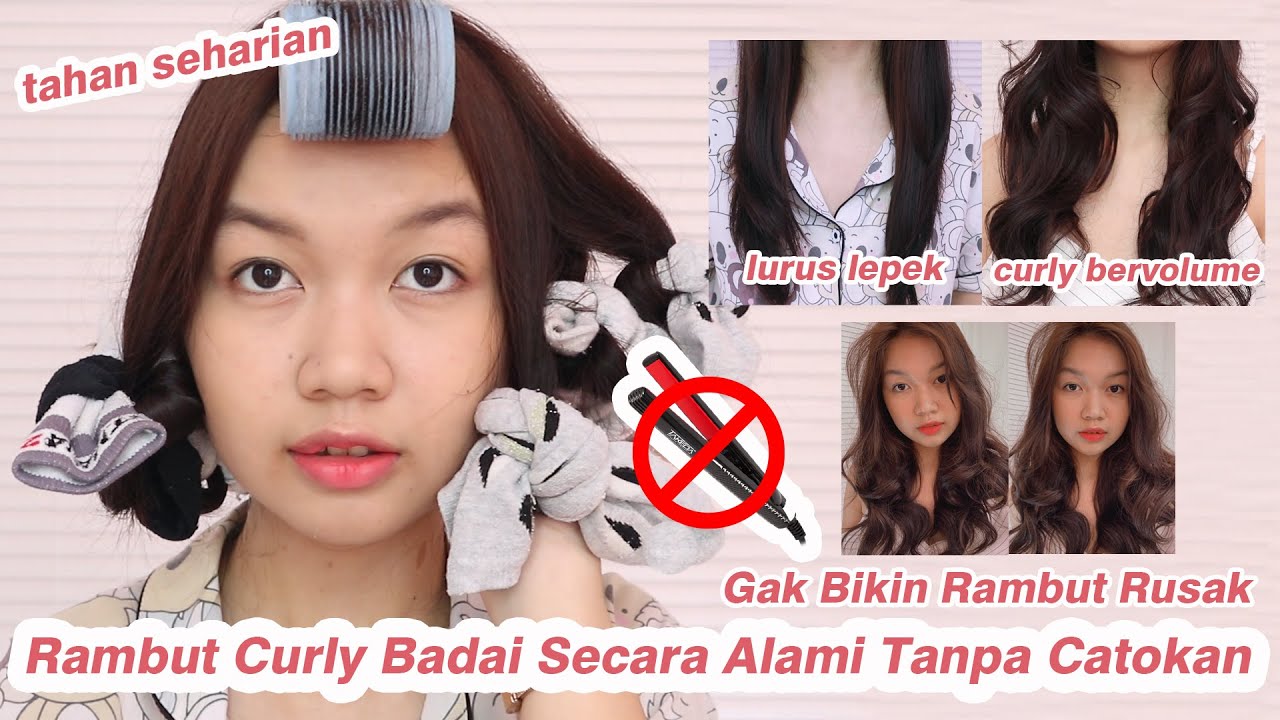 Tutorial Rambut Curly Secara Alami Tanpa Catokan || Desty Yufenti