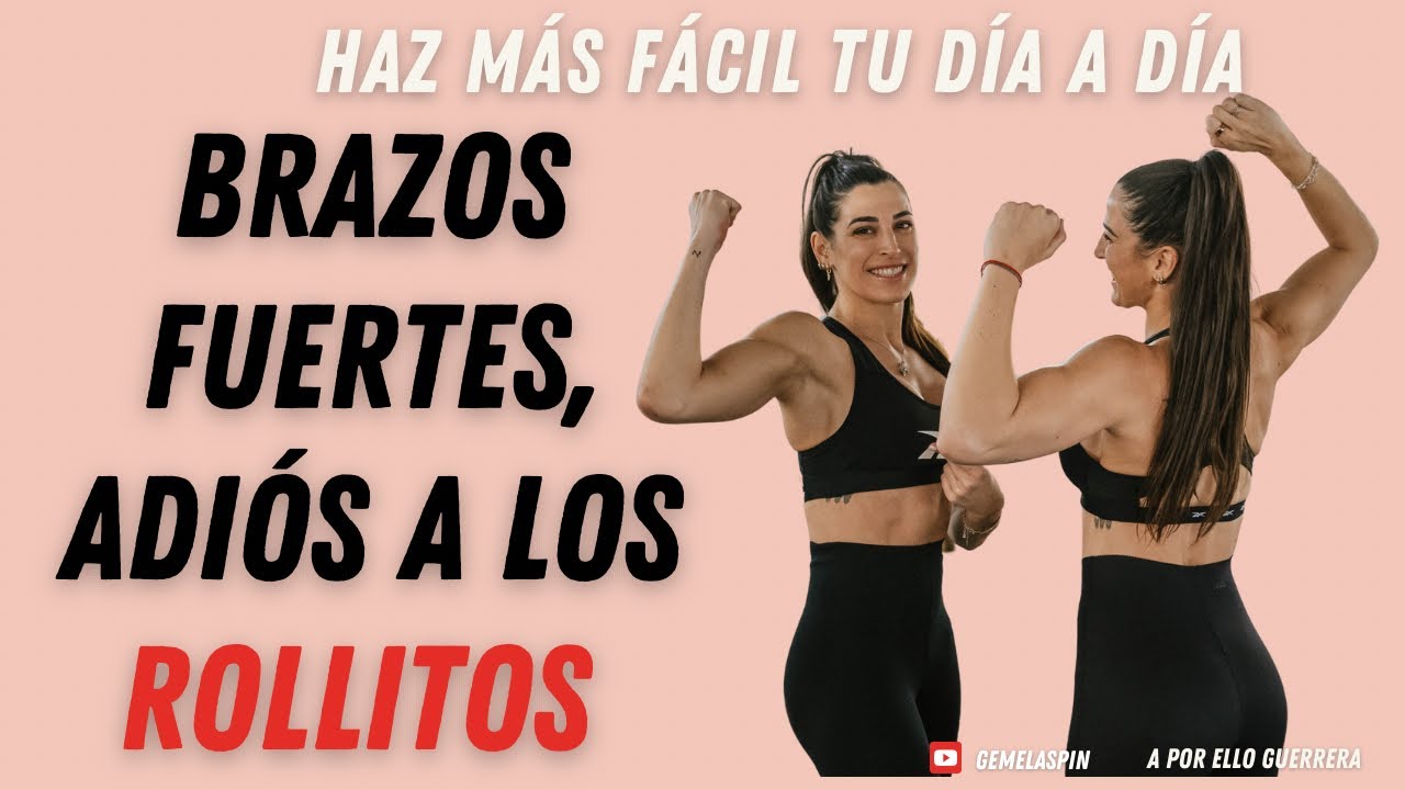 TONIFICA BRAZOS y ELIMINA ROLLITOS DE LA ESPALDA 🙌🏽💥