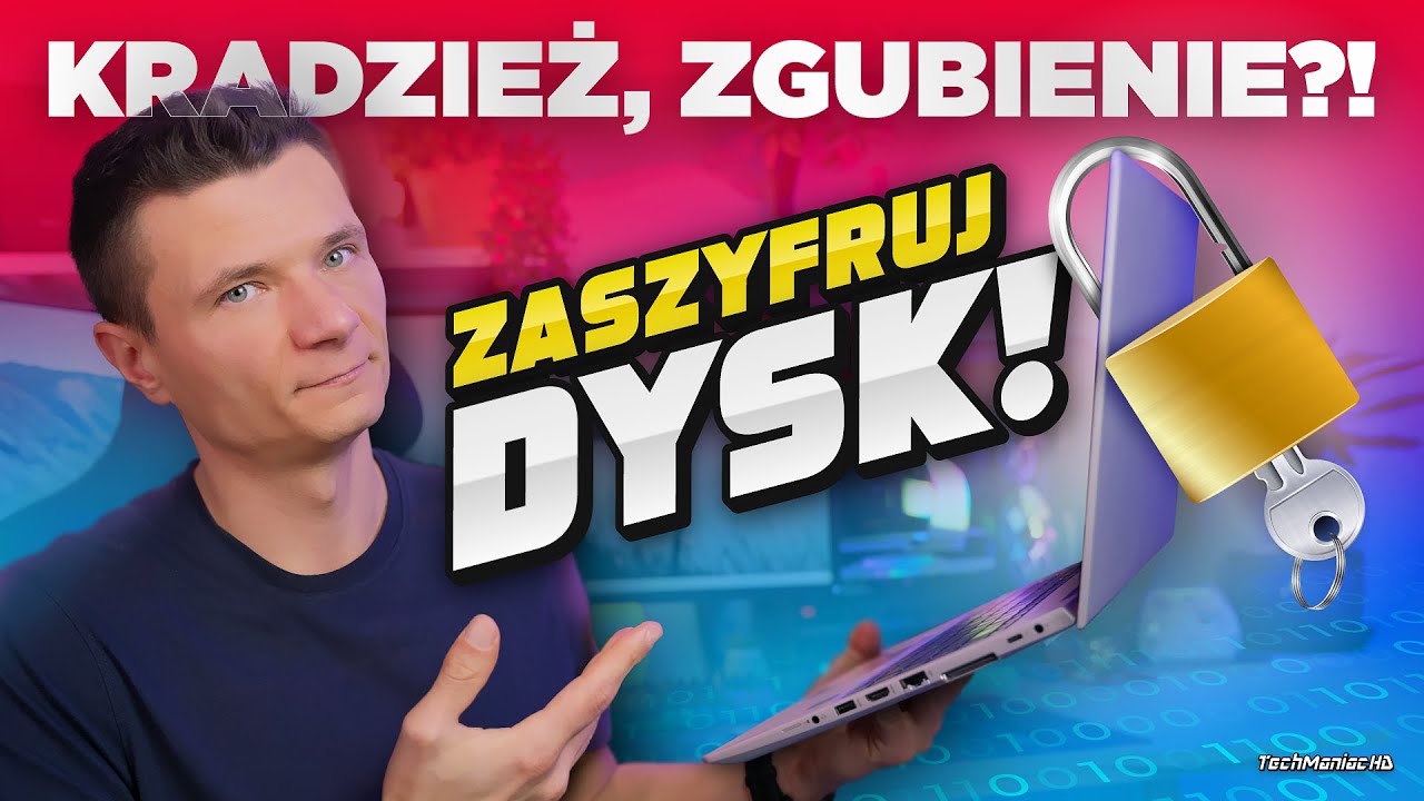 Ustawienie, które MUSISZ aktywować! 🛡️ [Jak zaszyfrować dane na dyskach na wypadek kradzieży] 🔐