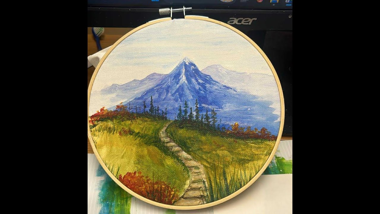 2025 Nature's Wonder Week 8 Acrylic Painting Lesson